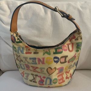 Dooney and Burke multicolored purse